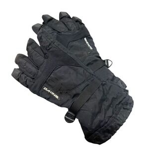 Dakine DK Dry Mens Medium Black Snowboard Ski Gloves Waterproof Insulated Sport